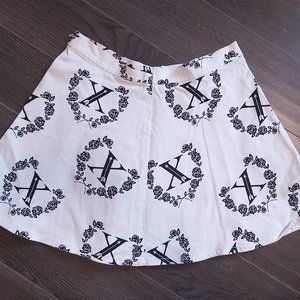 Fun Black/White Mini Skirt